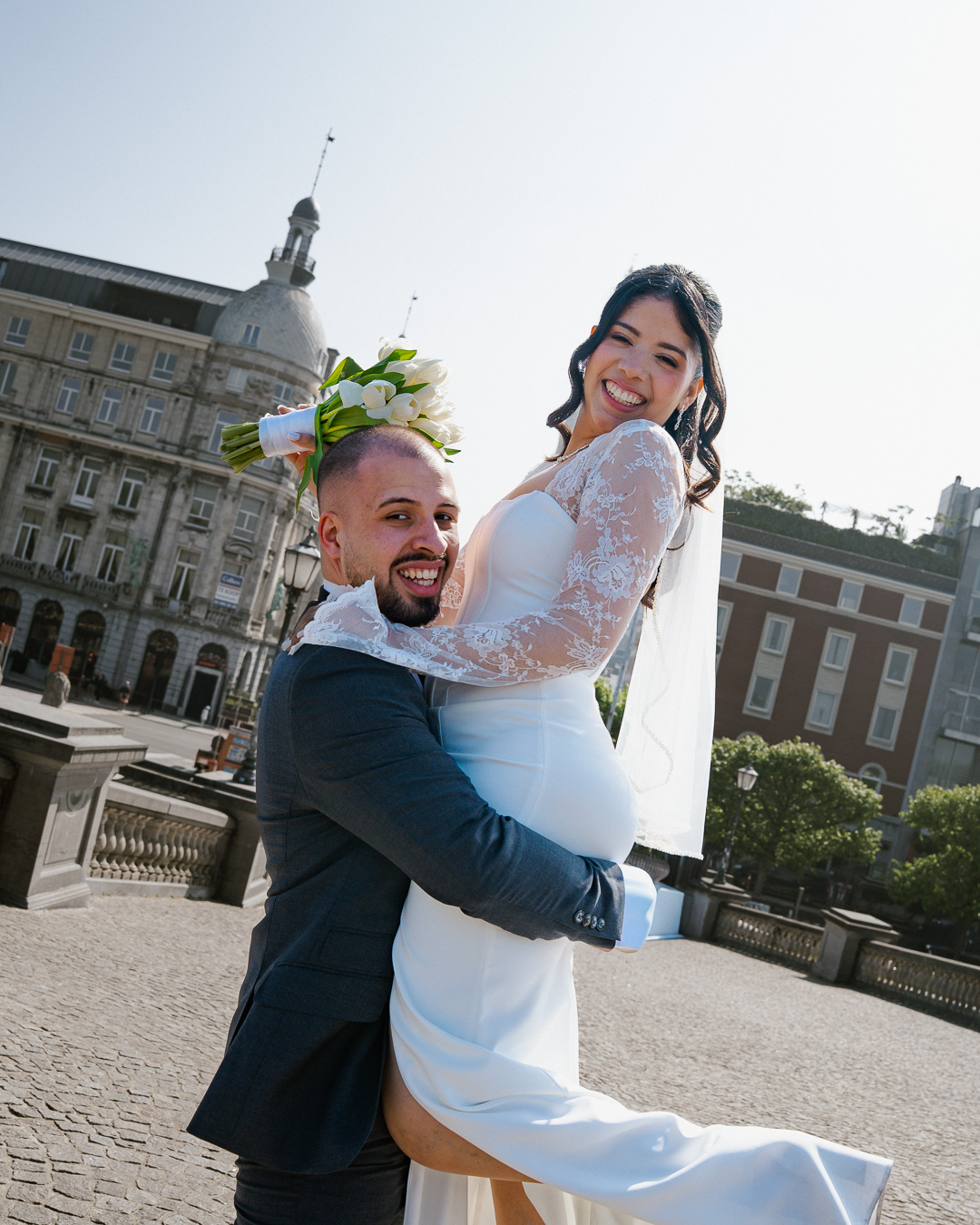 Wedding party in Brussels